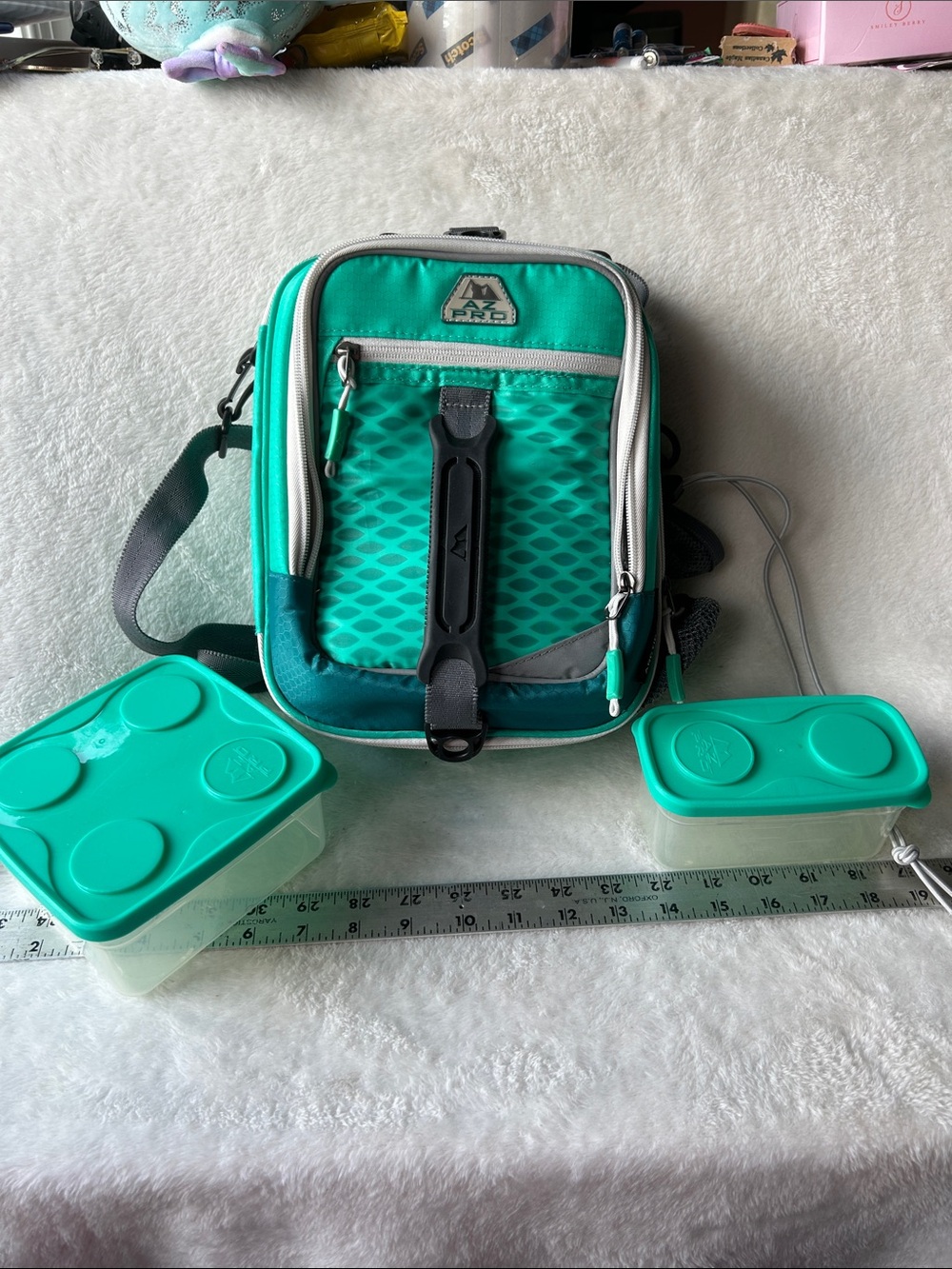 Artic zone pro Teal Insulated Lunch Bag with Carry Strap